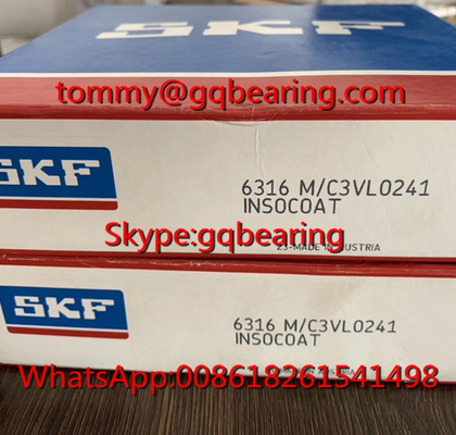 Avusturya Kaynak SKF 6316M/C3VL0241 INSOCOAT Derin Çukurlu Küre Lageri