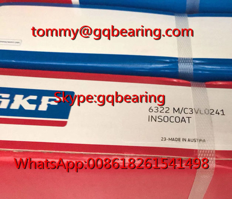 Avusturya Kaynak SKF 6322M/C3VL0241 INSOCOAT Derin Çukurlu Küre Lageri