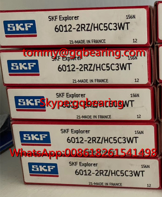 H5 Seramik Toplar SKF 6012-2RZ/HC5C3WT Tek Satırlı Derin Çukurlu Top Taşıyıcısı 60 x 95 x 18 mm
