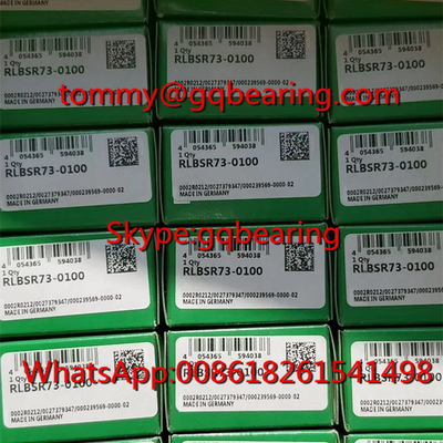 GCR15 Çelik malzemesi INA RLBSR73-0100 Tekstil Makine Taşıma Tek Sıralı Derin Çukurlu Top Taşıma