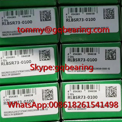 GCR15 Çelik malzemesi INA RLBSR73-0100 Tekstil Makine Taşıma Tek Sıralı Derin Çukurlu Top Taşıma