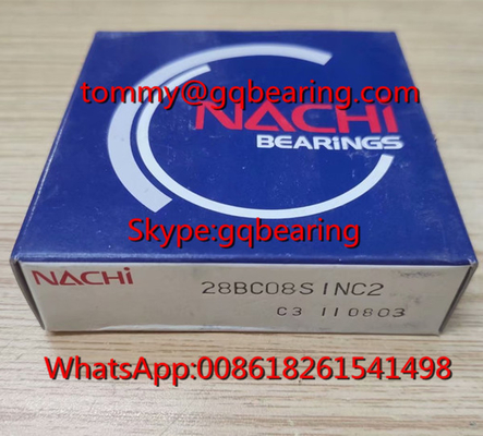 NACHI 28BC08S1NC2 Tek Sıralı Derin Çukurlu Topu Taşıyan Çark Kutusu Taşıyıcı İç çapı 28mm