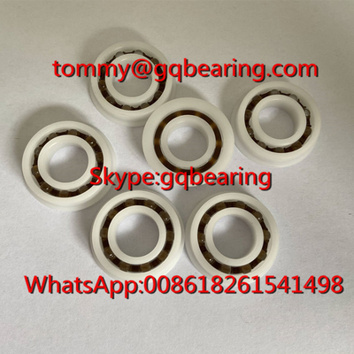 POM Plastik Malzeme F6901 Flanged Plastik Top Taşıyıcısı 12x24x6mm