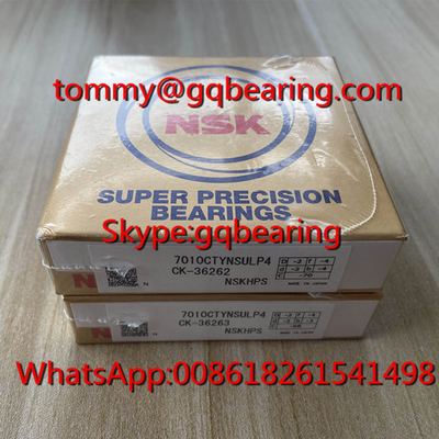 NSK 7010CTYNSULP4 Süper hassasiyetli açılı temas küre rulmanı