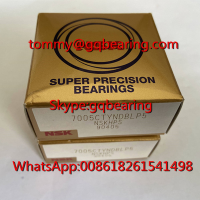 NSK 7005CTYNDBLP5 Back To Back Eşleşen tip açılı temas topu yatak % 100 orijinal fiyat uygun