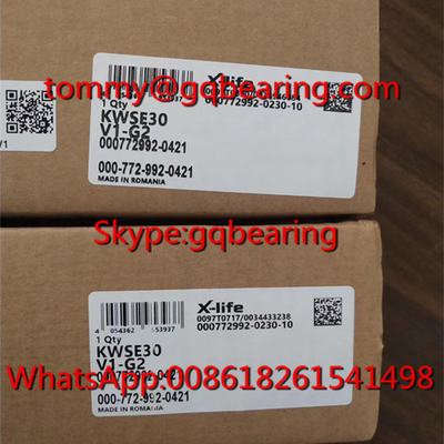 G1 Precision INA KWVE25-B-S-V1-G1 Doğrusal Blok KWVE25-B-S-G1V1 Dar Tipi Doğrusal Kaydırma rulmanı