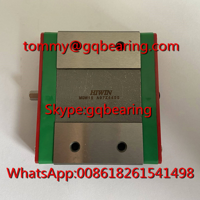 HIWIN MGW15C Geniş Tipi Miniatür Doğrusal Blok MGW15CZ0CM Doğrusal Top Taşıma
