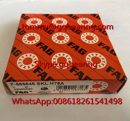 Tek sıra F-586845 Otomobil rulmanı FAG F-586845-SKL-H75A İç çapı 110mm