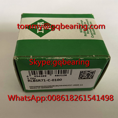 INA RLBSR71-0100 İğne Rol rulmanı RLBSR71-C-0100 17.5x28x23mm yapısı Cam takipçisi