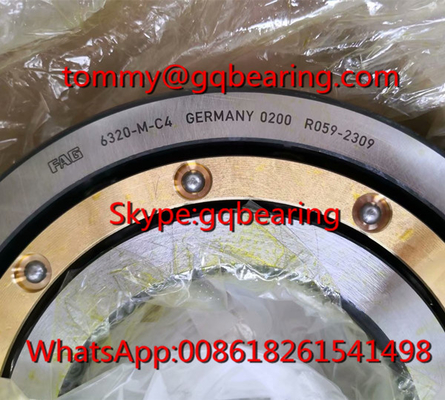 FAG 6320-M-C4 Bakır Kafes Tipi Derin Çukurlu Top Taşıma 100*215*47mm