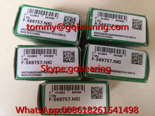 Gcr15 Çelik malzemesi INA F-569757.NKI İğne Rol rulman yatak 25x38x20mm