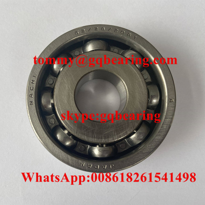 Gcr15 Çelik malzemesi 62 / 28 / 20 / P63 Derin oluklu top rulmanı 20 X 58 X 16 mm