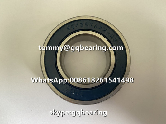 60/28YAX2-RS1 Tek Sıralı Derin Çukurlu Top Taşıyıcısı OD 52mm Kauçuk Dükkanlı