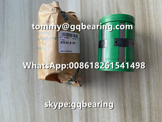 KN30-B-PP Kapalı Tip Doğrusal Top Taşıyıcı Çubuk Çubuğu çapı 30mm OD 47mm