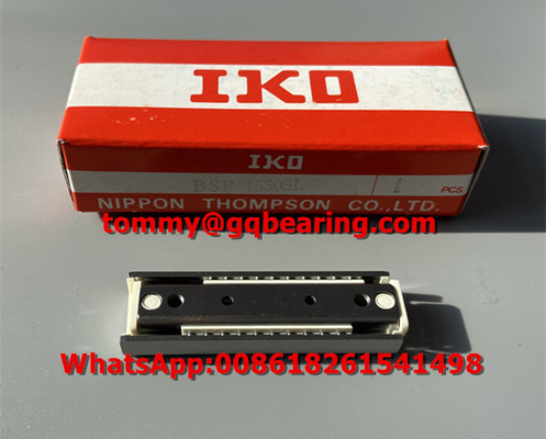 Paslanmaz Çelik Doğrusal Top Taşıma BSP1550SL Hızlı Doğrusal Kaydırma Birimleri 15*8*50mm
