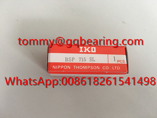BSP715SL Korozyona Karşı Doğrusal Top Taşıma 4mm Kaydırma Yüksekliği 7*4*15mm
