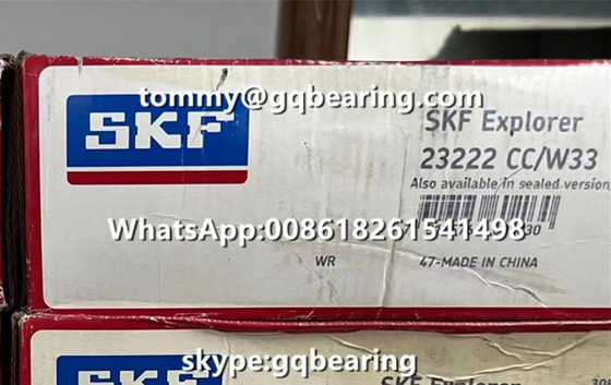 Tek sıra Gcr15 Çelik Küresel Rol rulman P5 23222 CC/W33