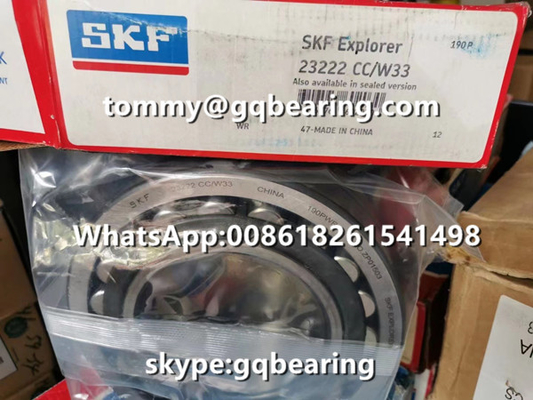 Tek sıra Gcr15 Çelik Küresel Rol rulman P5 23222 CC/W33