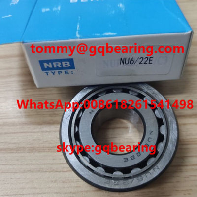 P4 Precision NU6/22E Silindrik Rol rulman tam takviye