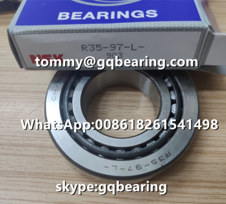 R35-97 Tapered Roller Bearing ID 35mm Steel Cage Dış çapı 70mm