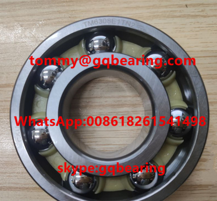 TM6308E1TN2 Açık Tipi Derin Çukurlu Top Taşıyıcısı Gcr15 Çelik ID 40mm