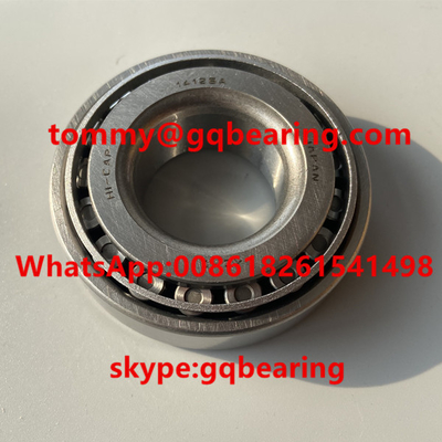 14125A Otomobil Tek Satır Tapered Roller Bearing Chrome Çelik Malzemesi