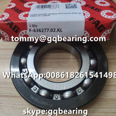 FAG F-636277.02.KL Açık Tipi Derin Çukurlu Top Taşıyıcısı Gcr15 Çelik Malzemesi 45.5mm Bor
