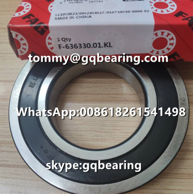 Gcr15 çelik derin oluklu top rulmanı FAG F-636330.01.KL 54.5mm Bor Açık Tip